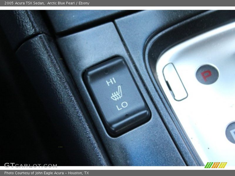 Arctic Blue Pearl / Ebony 2005 Acura TSX Sedan