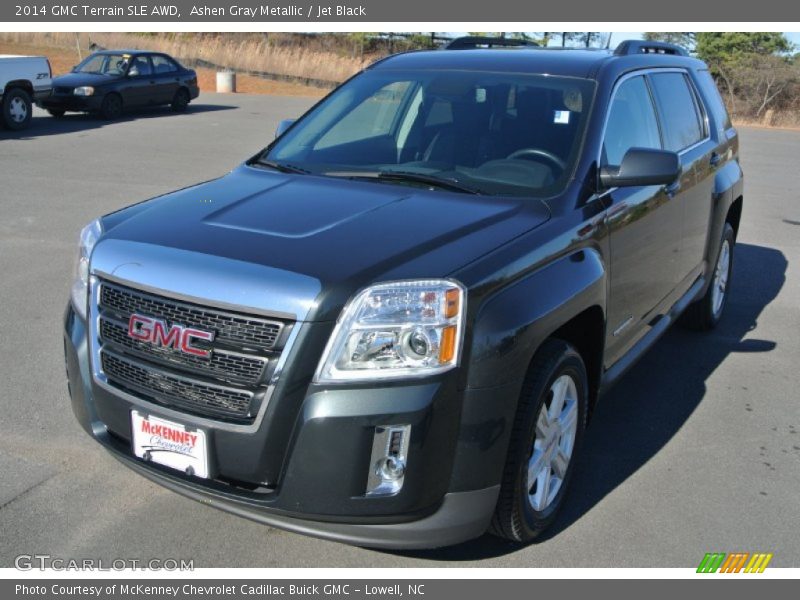 Ashen Gray Metallic / Jet Black 2014 GMC Terrain SLE AWD