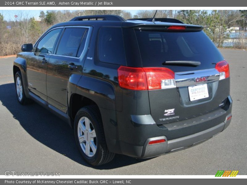 Ashen Gray Metallic / Jet Black 2014 GMC Terrain SLE AWD