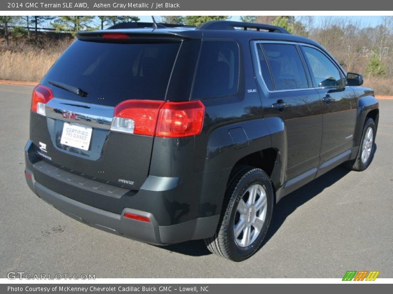Ashen Gray Metallic / Jet Black 2014 GMC Terrain SLE AWD