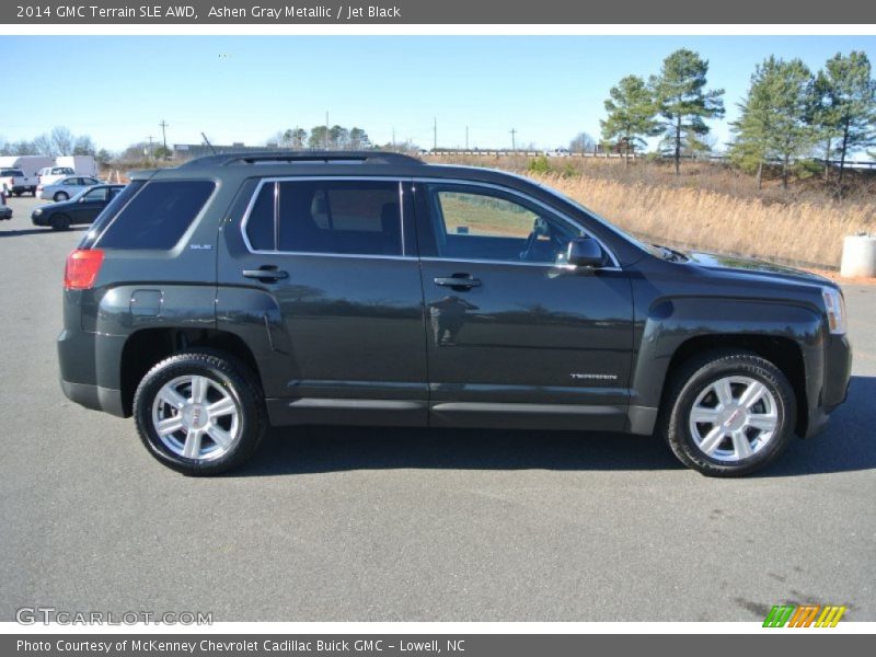 Ashen Gray Metallic / Jet Black 2014 GMC Terrain SLE AWD