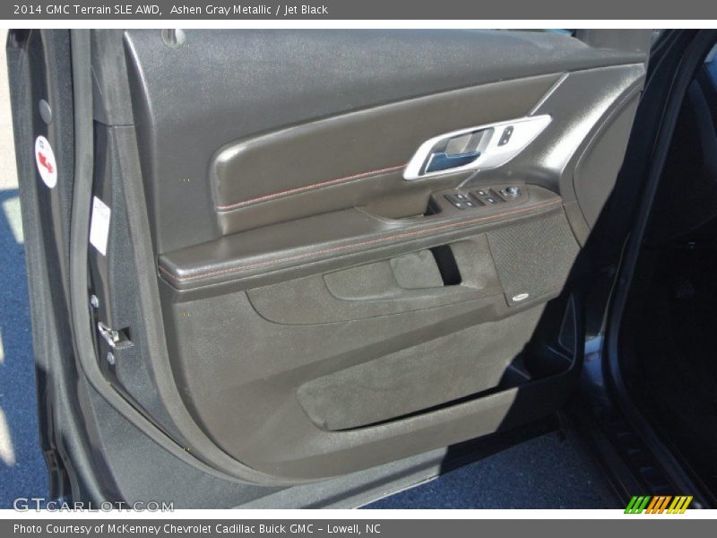 Ashen Gray Metallic / Jet Black 2014 GMC Terrain SLE AWD