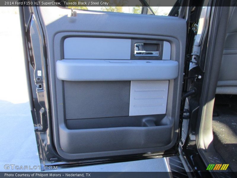 Tuxedo Black / Steel Grey 2014 Ford F150 XLT SuperCrew
