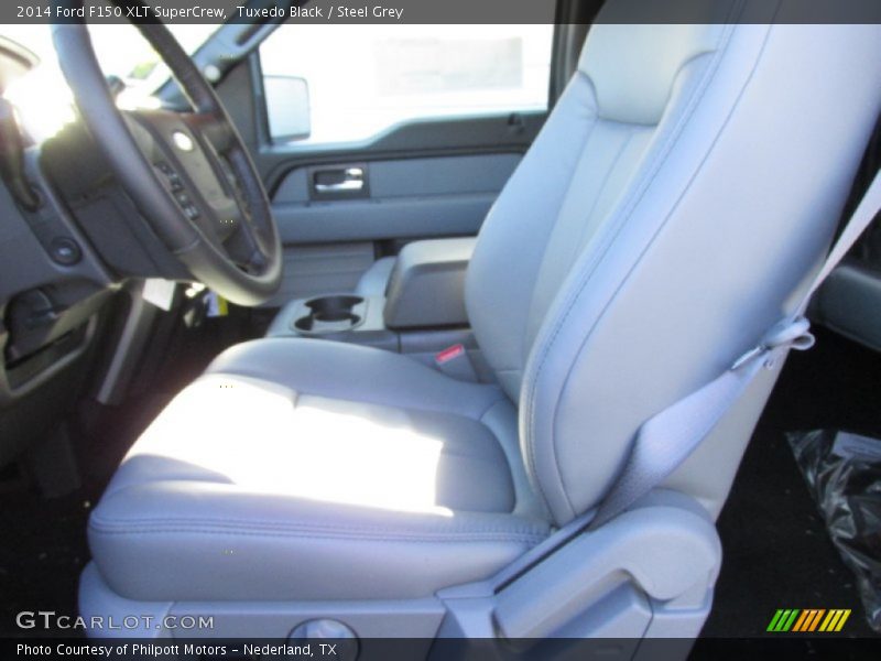 Tuxedo Black / Steel Grey 2014 Ford F150 XLT SuperCrew