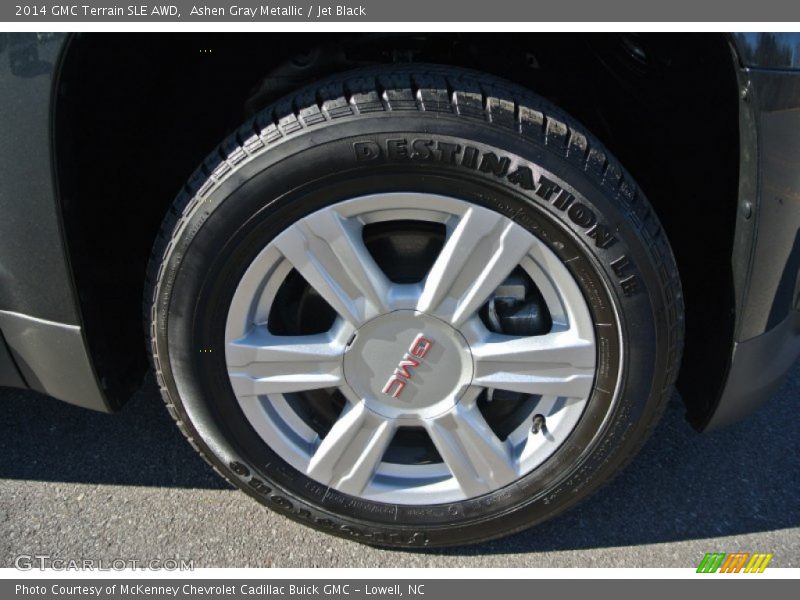 Ashen Gray Metallic / Jet Black 2014 GMC Terrain SLE AWD