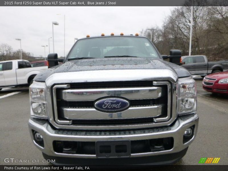 Blue Jeans / Steel 2015 Ford F250 Super Duty XLT Super Cab 4x4