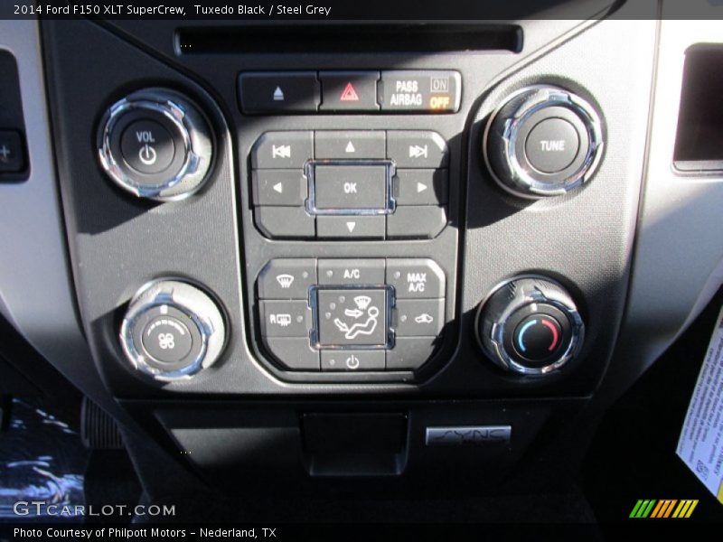 Tuxedo Black / Steel Grey 2014 Ford F150 XLT SuperCrew