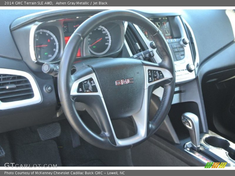 Ashen Gray Metallic / Jet Black 2014 GMC Terrain SLE AWD