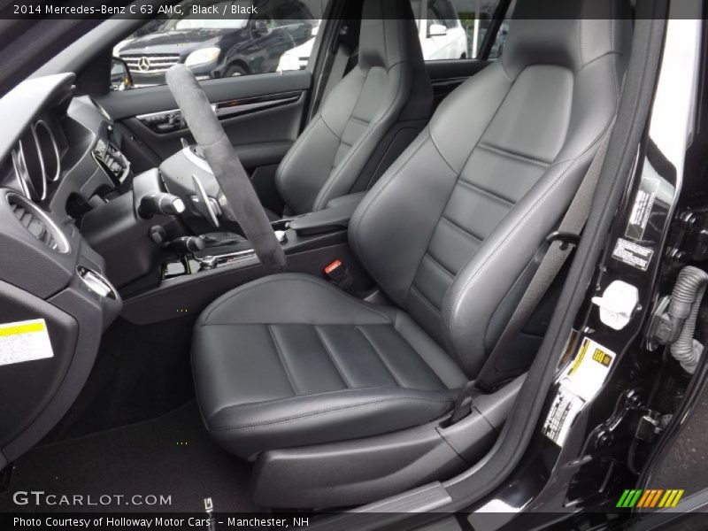 Front Seat of 2014 C 63 AMG