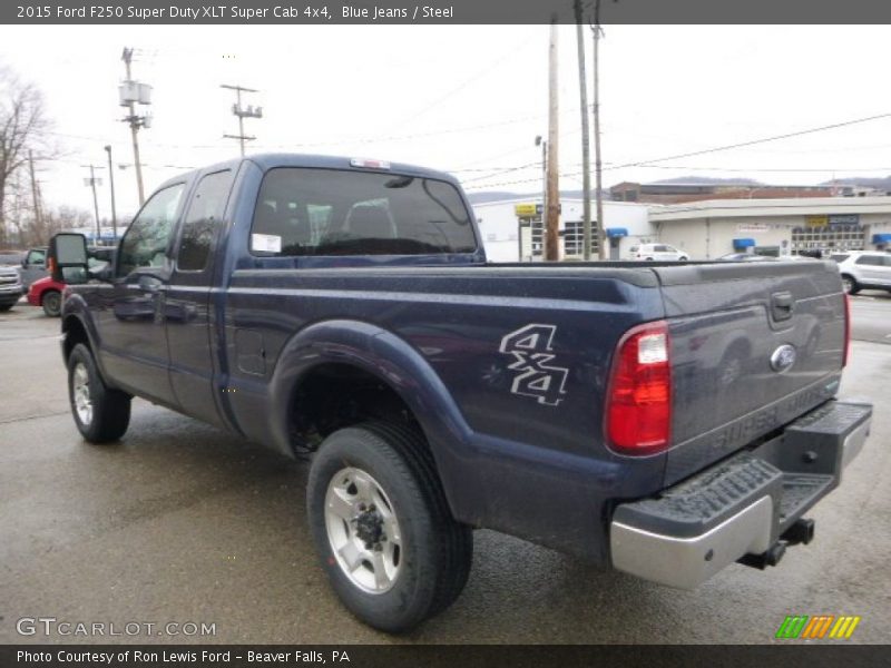Blue Jeans / Steel 2015 Ford F250 Super Duty XLT Super Cab 4x4
