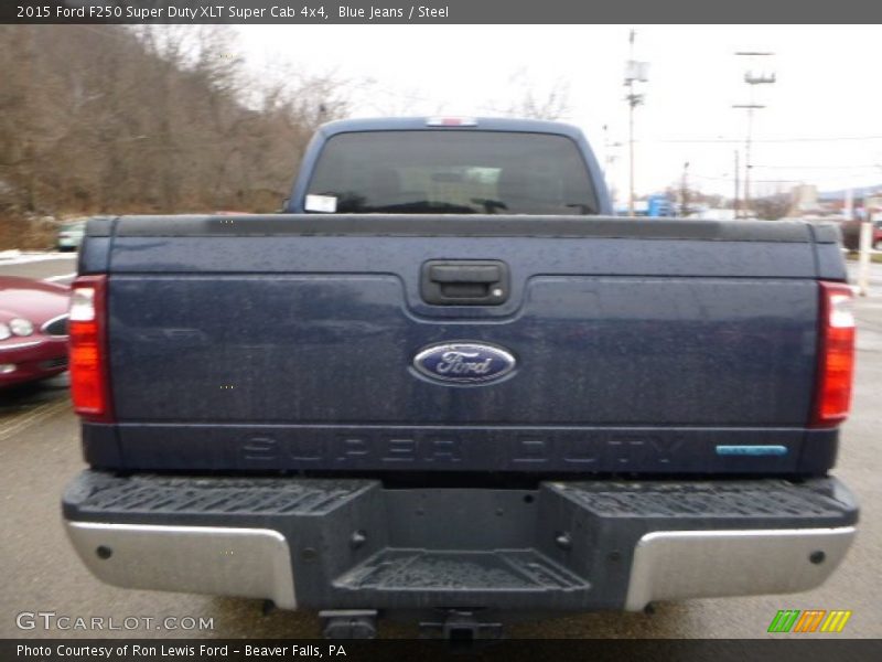 Blue Jeans / Steel 2015 Ford F250 Super Duty XLT Super Cab 4x4