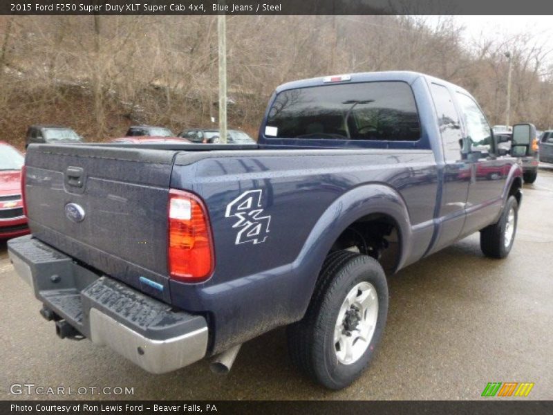 Blue Jeans / Steel 2015 Ford F250 Super Duty XLT Super Cab 4x4