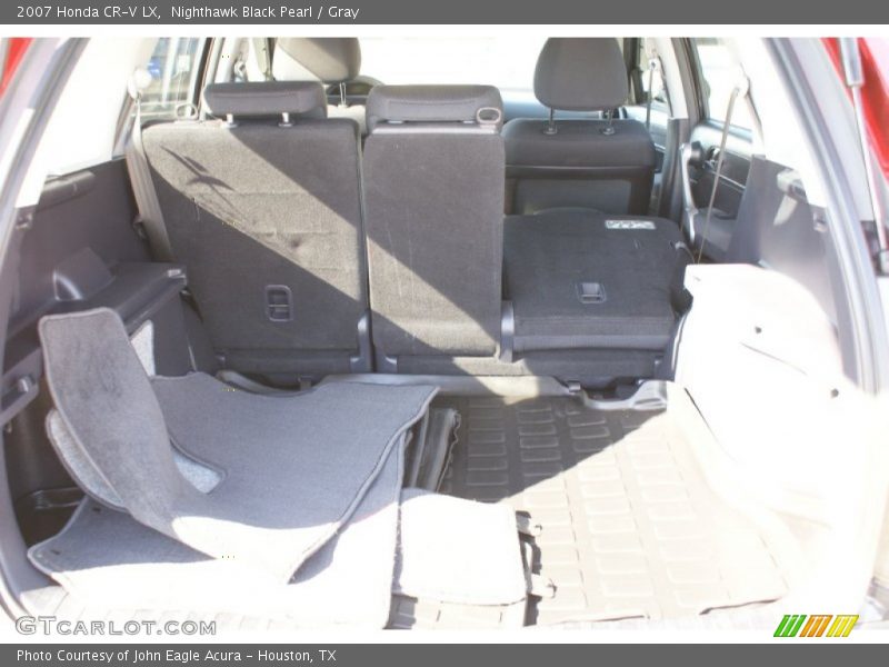 Nighthawk Black Pearl / Gray 2007 Honda CR-V LX