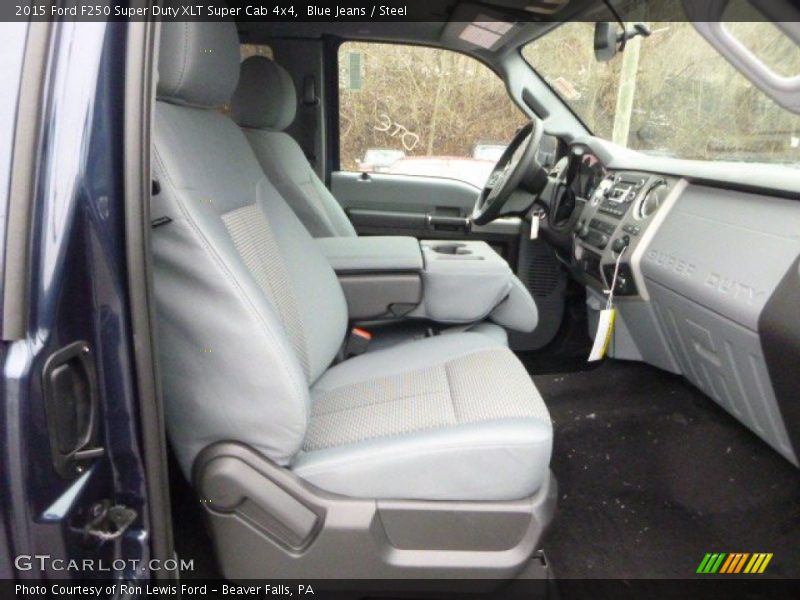 Blue Jeans / Steel 2015 Ford F250 Super Duty XLT Super Cab 4x4