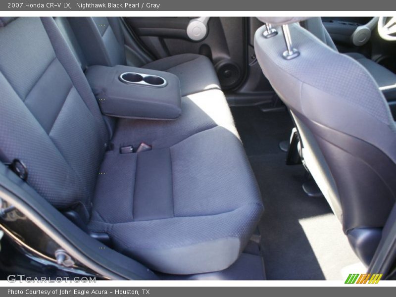 Nighthawk Black Pearl / Gray 2007 Honda CR-V LX