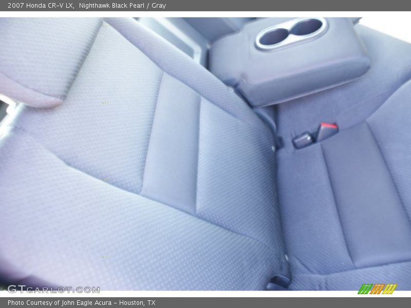 Nighthawk Black Pearl / Gray 2007 Honda CR-V LX