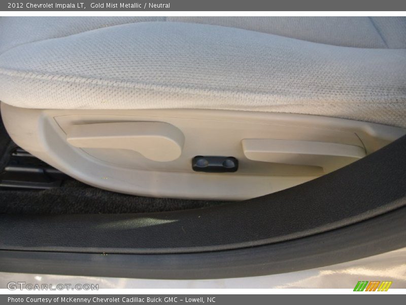 Gold Mist Metallic / Neutral 2012 Chevrolet Impala LT