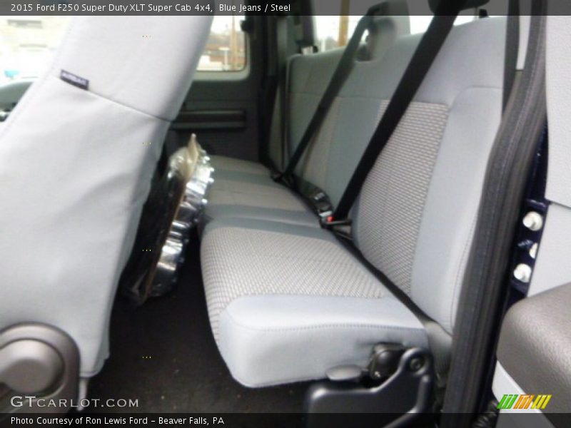 Blue Jeans / Steel 2015 Ford F250 Super Duty XLT Super Cab 4x4