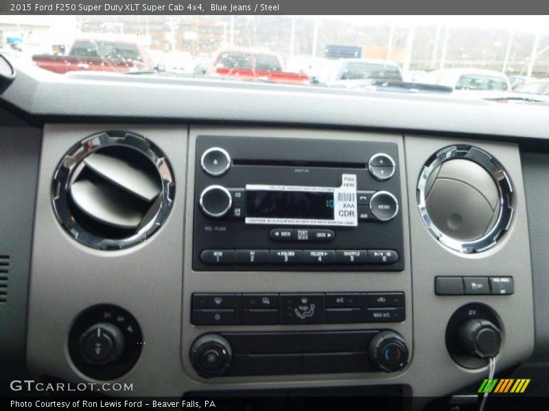 Blue Jeans / Steel 2015 Ford F250 Super Duty XLT Super Cab 4x4
