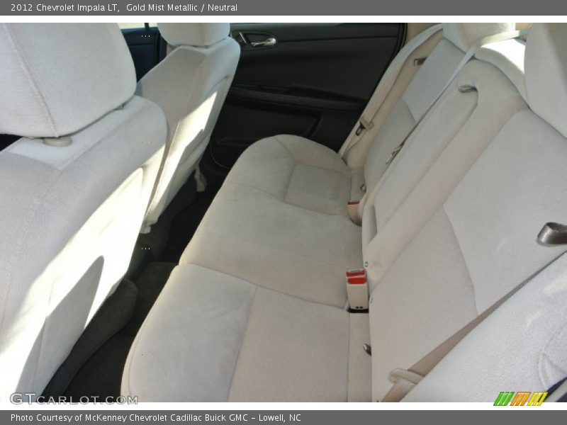 Gold Mist Metallic / Neutral 2012 Chevrolet Impala LT