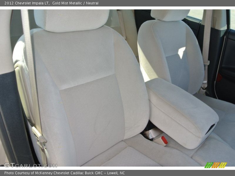 Gold Mist Metallic / Neutral 2012 Chevrolet Impala LT