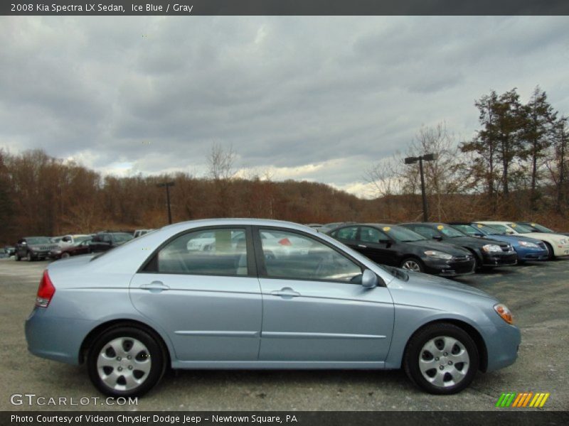  2008 Spectra LX Sedan Ice Blue