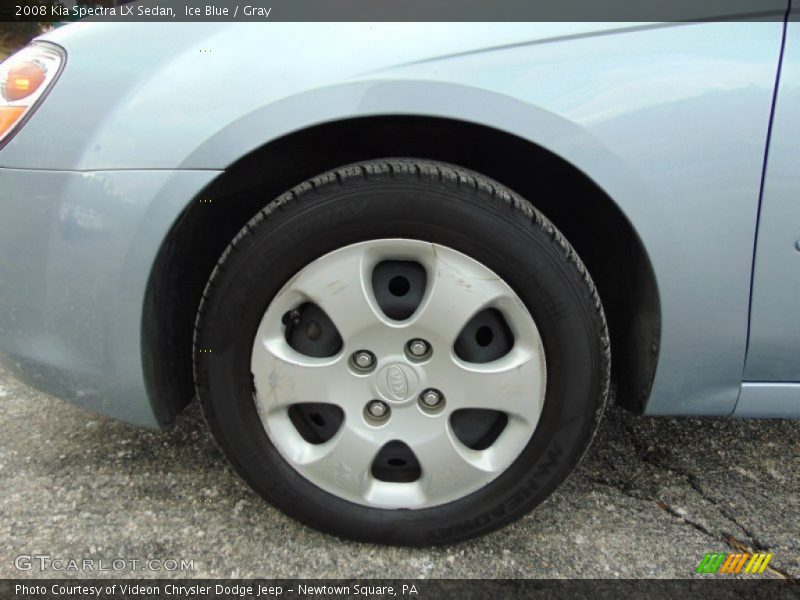 Ice Blue / Gray 2008 Kia Spectra LX Sedan