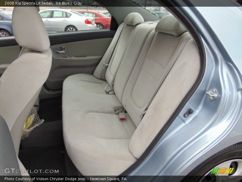 Ice Blue / Gray 2008 Kia Spectra LX Sedan