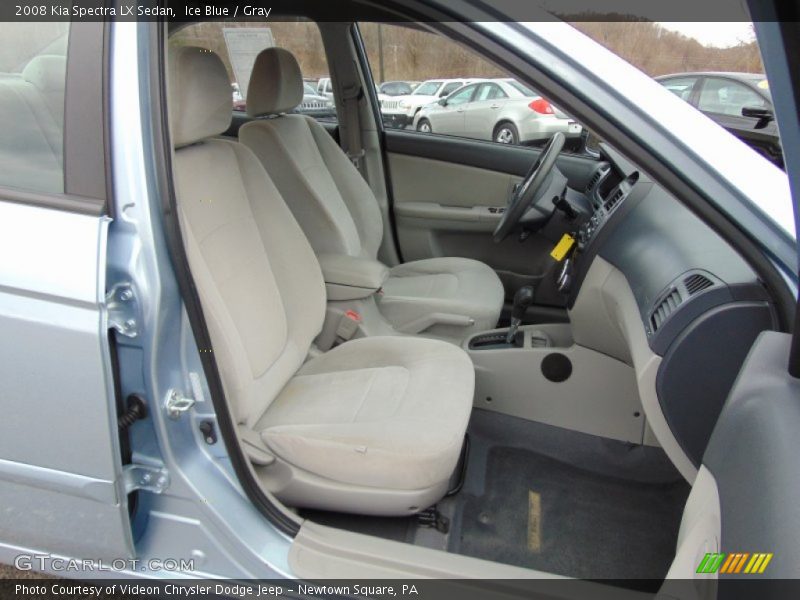 Ice Blue / Gray 2008 Kia Spectra LX Sedan