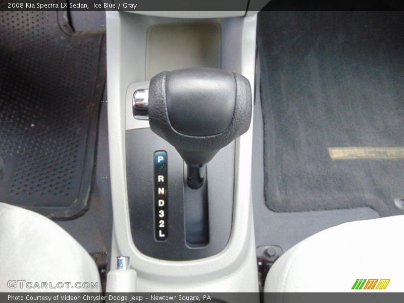 Ice Blue / Gray 2008 Kia Spectra LX Sedan