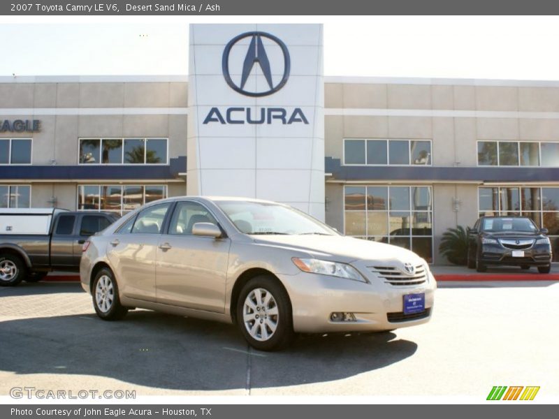 Desert Sand Mica / Ash 2007 Toyota Camry LE V6