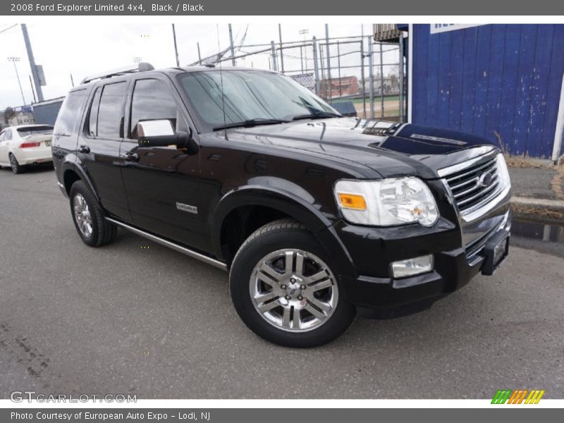 Black / Black 2008 Ford Explorer Limited 4x4