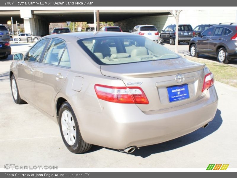 Desert Sand Mica / Ash 2007 Toyota Camry LE V6
