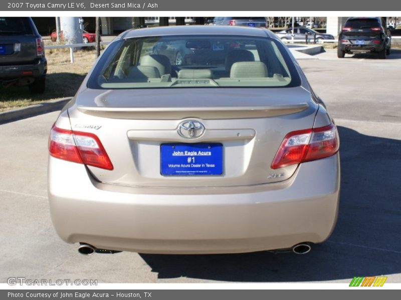 Desert Sand Mica / Ash 2007 Toyota Camry LE V6