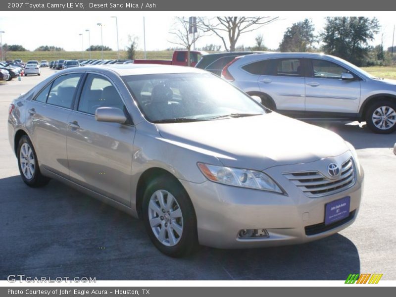 Desert Sand Mica / Ash 2007 Toyota Camry LE V6