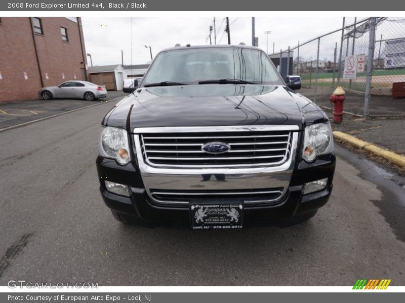 Black / Black 2008 Ford Explorer Limited 4x4