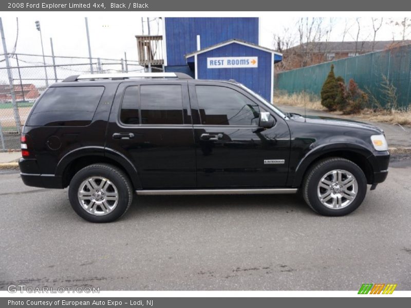 Black / Black 2008 Ford Explorer Limited 4x4