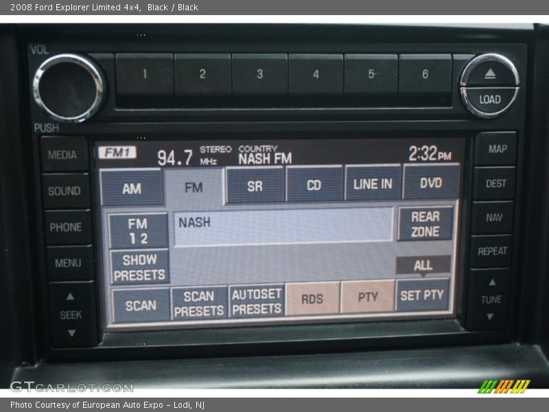 Black / Black 2008 Ford Explorer Limited 4x4