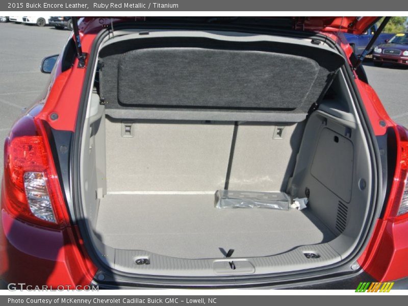 Ruby Red Metallic / Titanium 2015 Buick Encore Leather