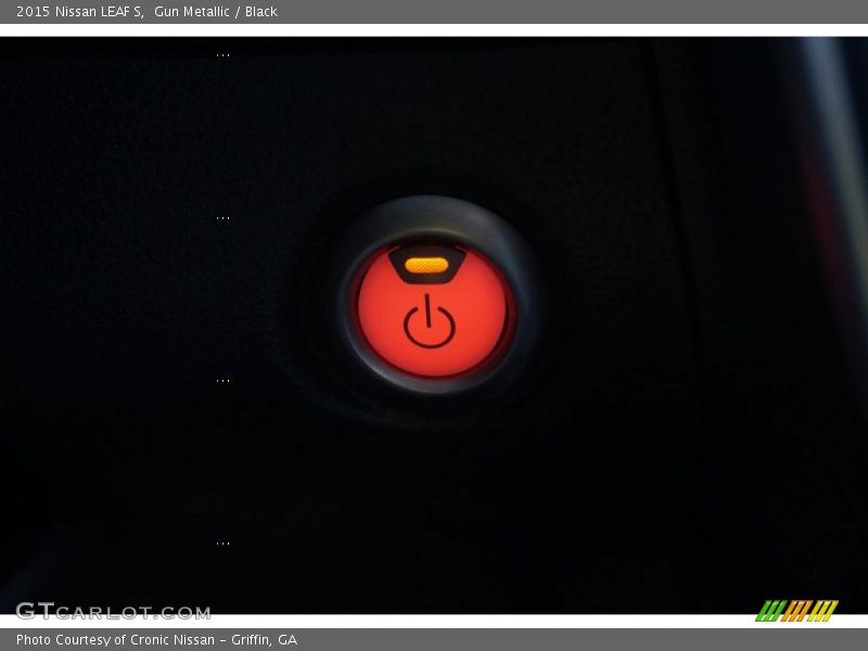 Gun Metallic / Black 2015 Nissan LEAF S