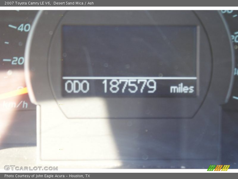 Desert Sand Mica / Ash 2007 Toyota Camry LE V6