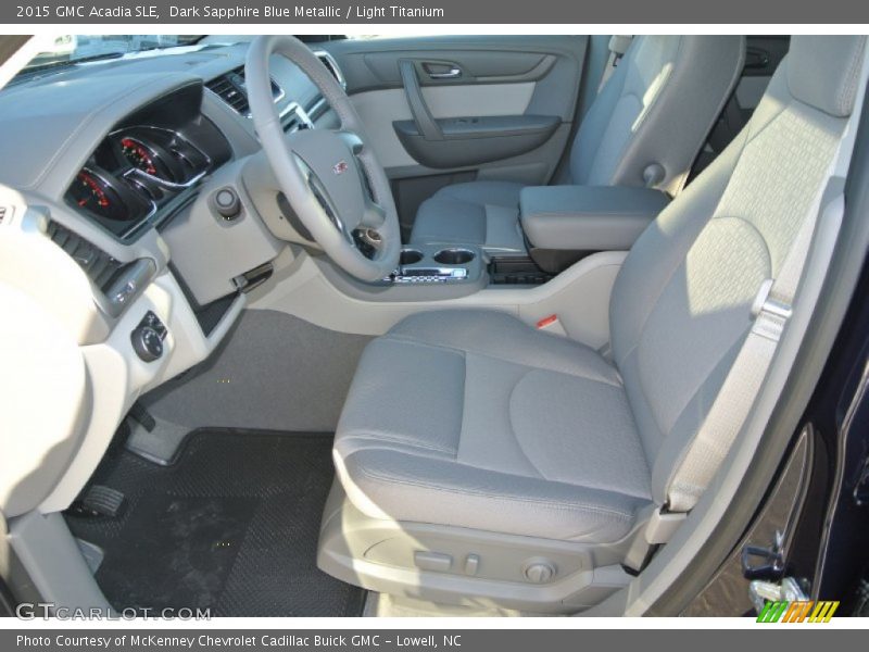 Dark Sapphire Blue Metallic / Light Titanium 2015 GMC Acadia SLE