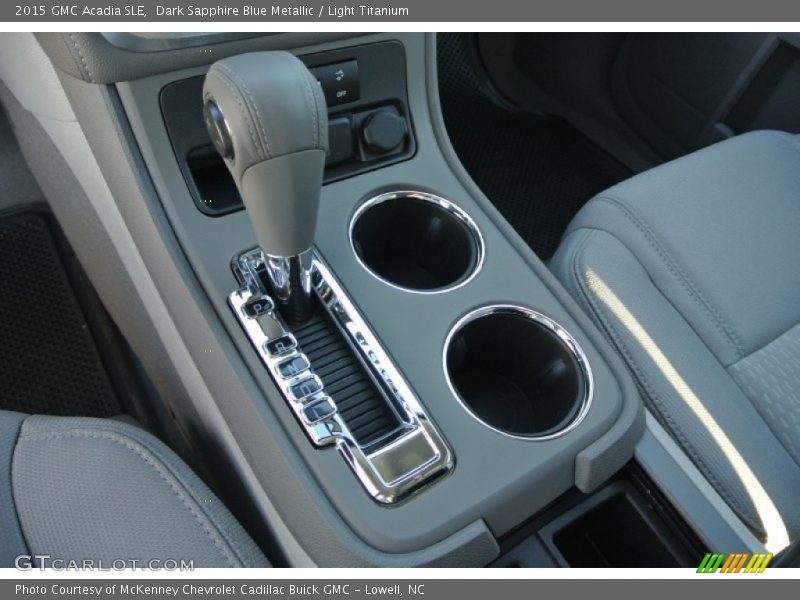 Dark Sapphire Blue Metallic / Light Titanium 2015 GMC Acadia SLE