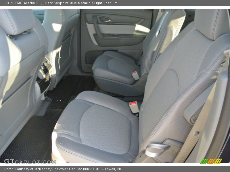 Dark Sapphire Blue Metallic / Light Titanium 2015 GMC Acadia SLE