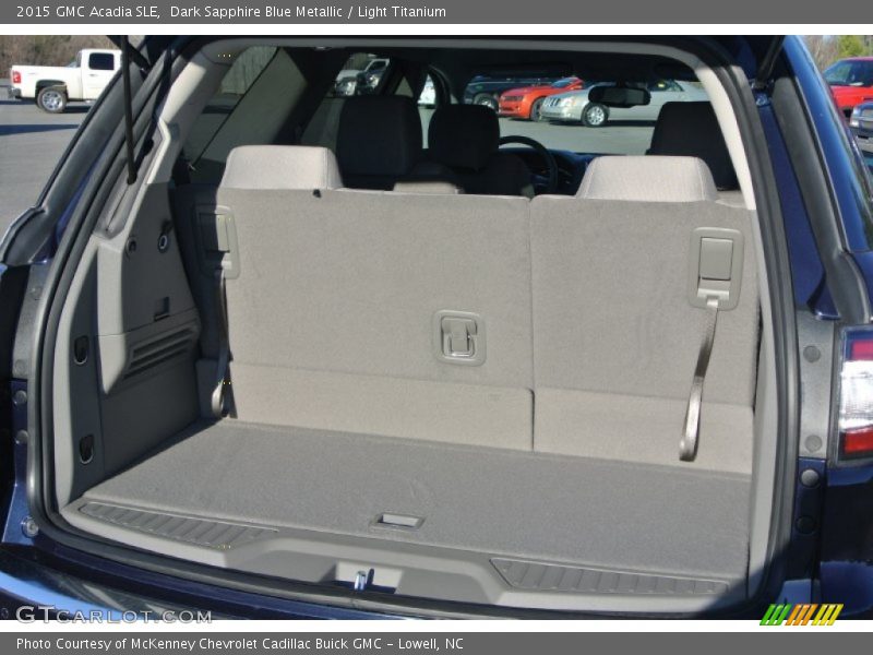 Dark Sapphire Blue Metallic / Light Titanium 2015 GMC Acadia SLE