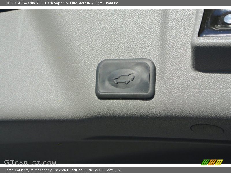 Dark Sapphire Blue Metallic / Light Titanium 2015 GMC Acadia SLE