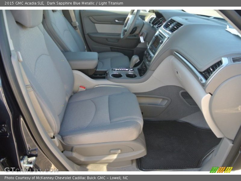 Dark Sapphire Blue Metallic / Light Titanium 2015 GMC Acadia SLE