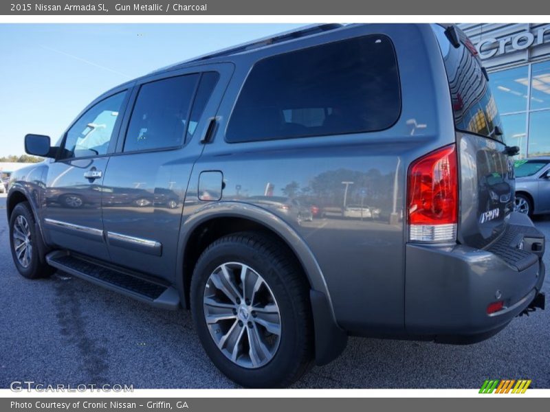 Gun Metallic / Charcoal 2015 Nissan Armada SL