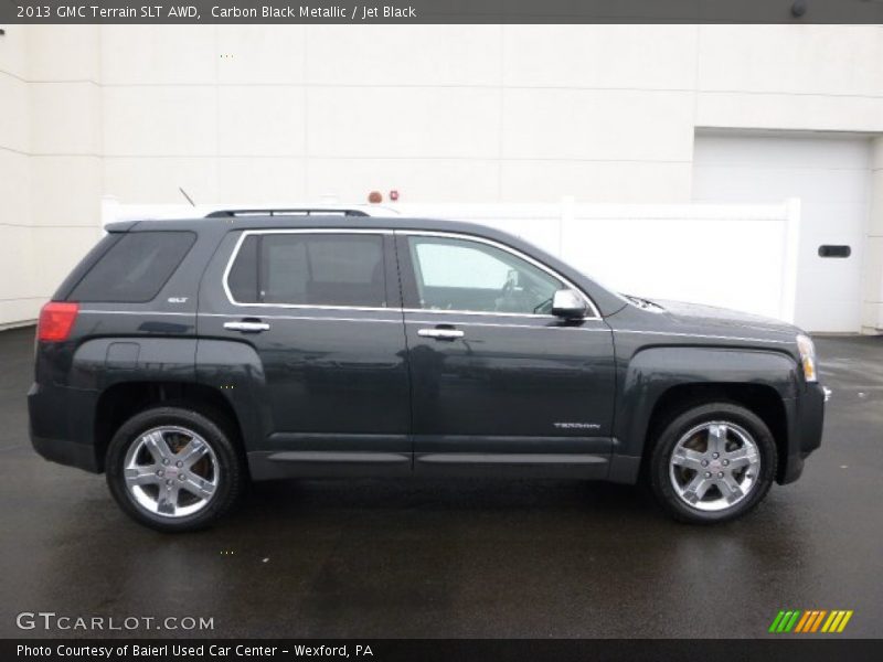 Carbon Black Metallic / Jet Black 2013 GMC Terrain SLT AWD