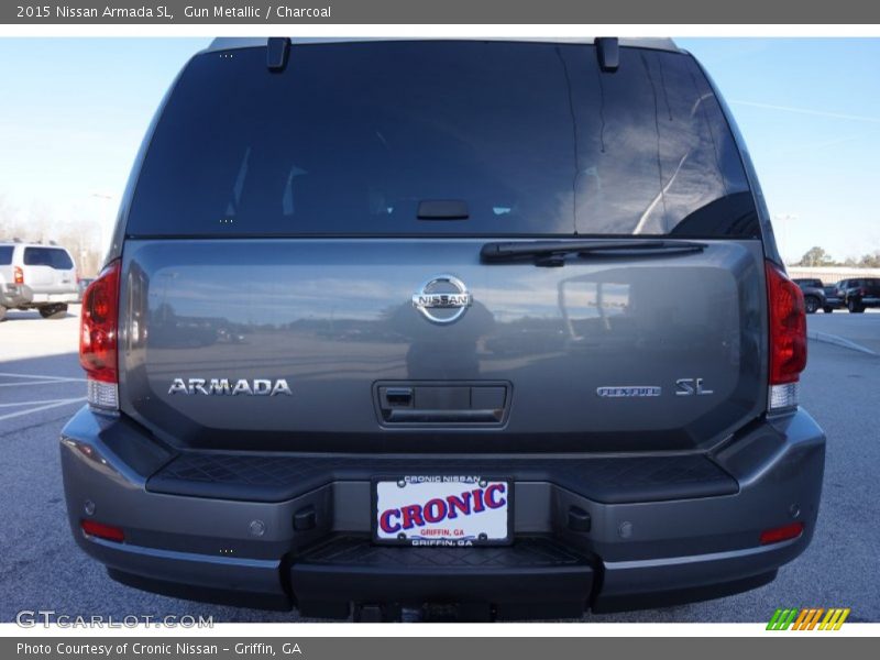 Gun Metallic / Charcoal 2015 Nissan Armada SL